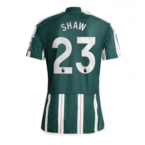 Manchester United Luke Shaw #23 Gostujuci Dres 2023-24 Kratak Rukav